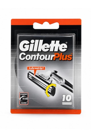 Gillette Contourplus Çift Bıçaklı Tıraş Bıçağı 10 Adet