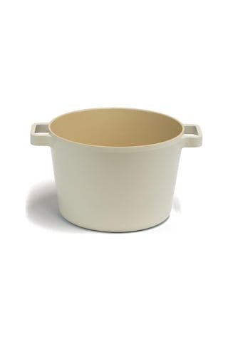Neoflam Fika Cam Kapaklı Alüminyum Derin Döküm Tencere 22 CM x 15 CM