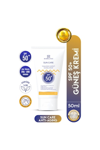 Yaşlanma & Leke Karşıtı Nemlendirici Güneş Kremi +50 Spf 50 Ml
