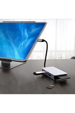 Microcase AL4588 6 İn1 USB OTG SD/TF Type C 4xUSB 3.0 Kart Okuyucu