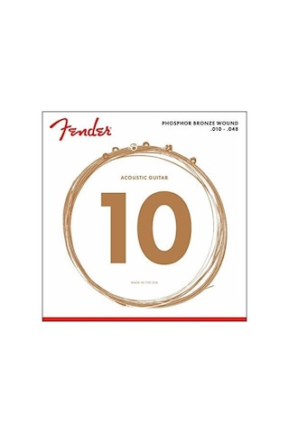 Fender 60Xl 1048 Akustik Gitar Teli Phosphor Bronze