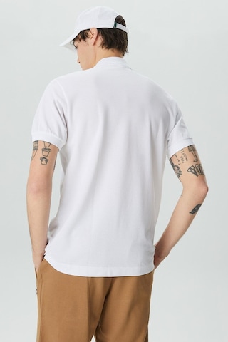 Lacoste Men's Classic Fit Polo T-shirt Erkek Polo Yaka Tişört Beyaz