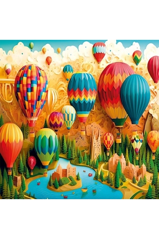 20086 Puzzle 500 Hot Air Balloon Festival