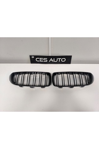 Bmw F32 F36 Uyumlu M4 Çift Çıta Pianoblack Panjur Takımı Sıfır 1