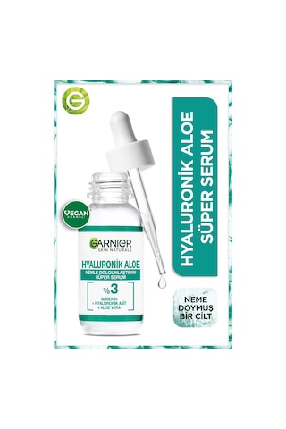 Garnier C Vitamini Parlak Süper Aydınlatıcı Serum + Hyaluronik Aloe 30 ML