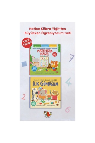 Büyürken Öğreniyorum Seti - 2 Kitap Hatice Kübra Yiğit