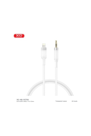 Özel Seri Teknoloji Adaptör Lightning To 3.5mm Aux İphone Ve İpad Uyumlu 1 Metre Ses Aktarım Kablosu