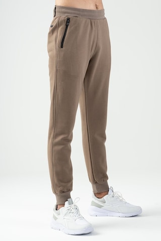 Maraton Sportswear Comfort Erkek Ribana Paça Basic Kakao Eşofman Altı 21270-kakao Kahverengi
