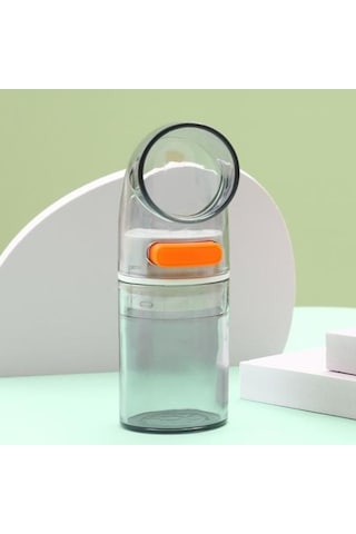 Novahub Tuz Ve Baharat Kavanoz Seti, Pratik Toz Geçirmez Şişeler, 3 Adet Mavi Kavisli Kapaklı, Mutfak İçin Mavi