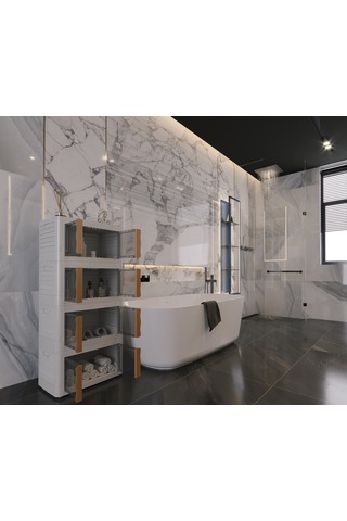 Hi-box Katlanabilir İstiflenebilir Çok Amaçlı Eşya Dolabı Saklama Kutusu Organizer Krem