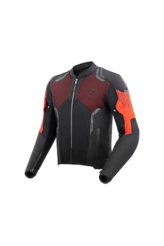 Rebelhorn Jax 75063 Yazlık Fileli Motosiklet Montu Kırmızı - Siyah