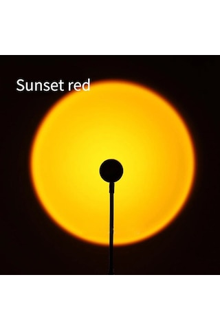 Taşınabilir Usb Sunset Lamba: Ev Ve Araba İçin Ambiyans Işığı Renkli