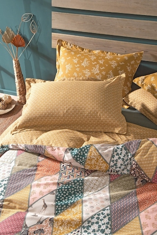 Yataş Astrid Ranforce Tek Kişilik Nevresim Seti - Hardal