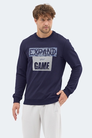 Slazenger Rubıo 2 Li Set Erkek Sweatshırt Siyah - Lacivert