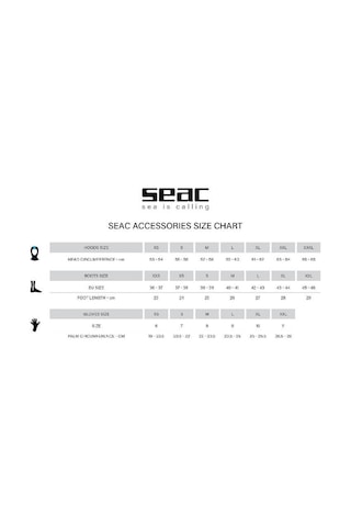 Seac Sub Corap Anatomıc Hd 5 Mm (554926502) Çok Renkli