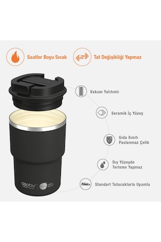 Asobu Coffee Express Tumbler - Pastel Pink Çok Renkli
