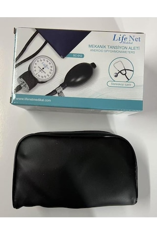 Mekanik Tansiyon Aleti Manuel Stetoskoplu Tansiyon Ölçüm Cihazı Sc-012