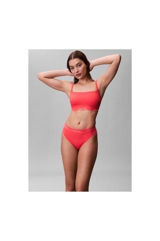 Calvin Klein Pembe Kadın Bikini Üst Square Neck Bralette-16165