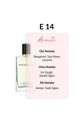 David Walker Brunet E14 Erkek Parfüm EDP 50 ML