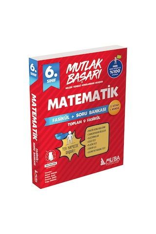2051 - Mb 6.sınıf Matematik Fasikül+soru Bankası