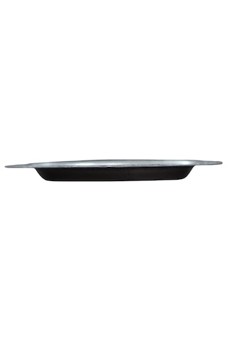 Paslanmaz Çelik Oval Tepsi 304 Kalite Krom, Dekoratif Ve Servis Amaçlı Küçük Tepsi 18 Cm