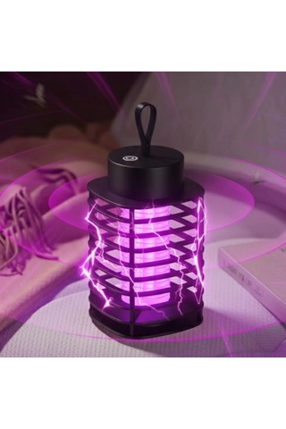 Otomatik Akıllı Sivrisinek Öldürme Lambası Şarj Elektrik Çarpması Sivrisinek Kovucu Lamba Öldürmek Masaüstü Duvar Asmak Sinek Kıran Y20 Bx40