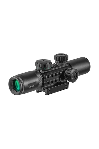C3-9x26 Eg Raylı Çift Işıklı Av Dürbünü 11mm/22mm Renkli