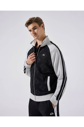 Ellesse Fermuarlı Siyah Erkek Sweatshirt 5sm1357 Siyah