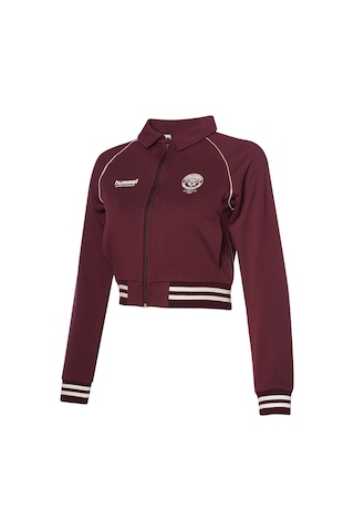 Hummel Jamal Fermuarlı Sweatshırt 922407-3858 Bordo