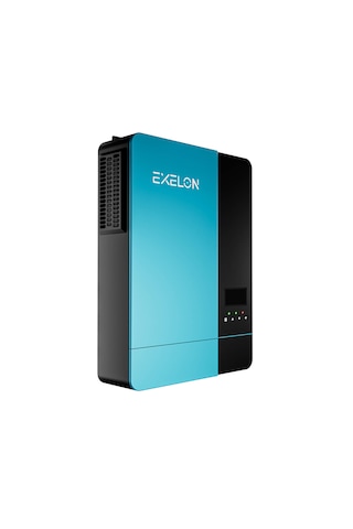 Exelon 10.2kw Akıllı Hibrit Solar İnverter 48v Çift Mppt Wifi Tek Faz