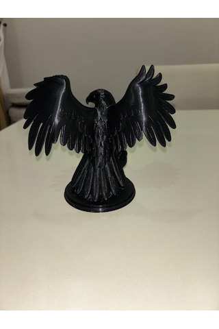 Kartal Figürü Harika Tasarıma Sahip Detaylı Orta Boyutlu 14cm 18cm 0