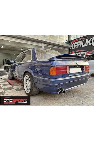 Bmw E30 M2 Çift Kat Spoyler Fiberglass Boyasız