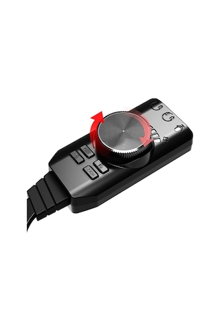 Plextone GS3 7.1 Kanal USB Mikrofon Girişli Harici Ses Kartı