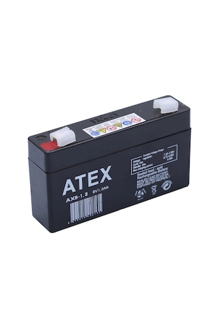 Atex Ax6-1.3 6v 1.3ah Akü