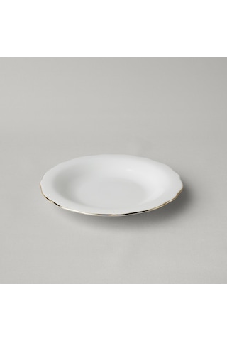 Linens Elegant Porselen Çukur Tabak 23 Cm Gold Gold