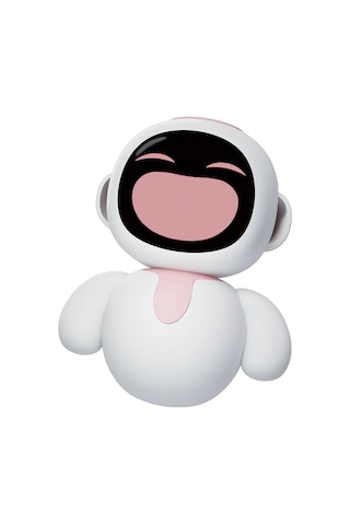 İnteraktif Yapay Zekâ Destekli Konuşan Mini Akıllı Robot Anahtarlık Charm Olabilen Aı Robot - Pembe