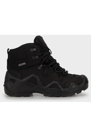 Hammer Jack Stuart Erkek Waterproof Deri Outdoor Bot Siyah