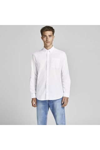 Jack & Jones Klasik Oxford Gömlek 12182486 White Beyaz