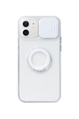 Apple Uyumlu iPhone 11 6.1Inç Sürgülü Kamera Korumali Yüzük Standli Kilif 554350353