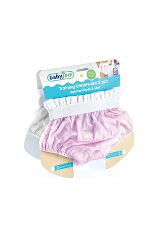 Babyjem Alıştırma Külodu 2'li Paket 2 Yaş Pembe