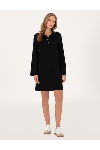 Pierre Cardin Kadın Siyah Elbise Örme 50315895-vr046 Siyah