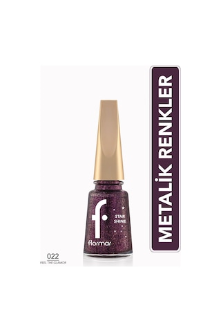 Flormar Star Shine Parlak Bitişli Metalik Oje 022