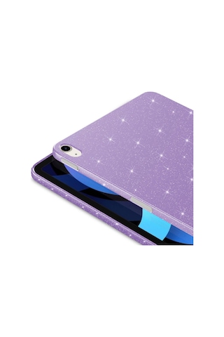 Apsuwa Apple Uyumlu iPad  10.9 2022 5.nesil Kılıf Koton Simli Silikon