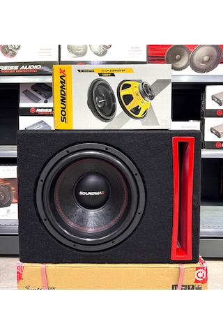 Sx-aks12 Pro L Port Kabinli Profesyonel Pro Seri 1500wat 400w Rms 30 Cm Subwoofer Bas Aksr