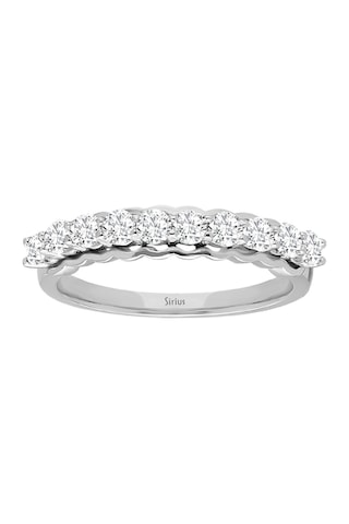 Sirius G Renk 0,40 Karat Pırlanta Yarım Tur Yüzük 0823R0139