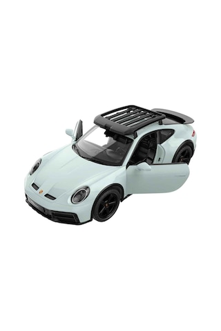 1:14 Porsche 911 Dakar Standard Version Uzaktan Kumandalı Araba 2.4 Ghz, Full Fonksiyon, Kapıları Beyaz