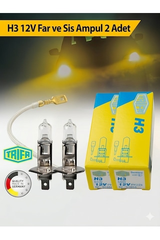 H3 12v 55w Far Ampul Trifa 2 Adet 01658
