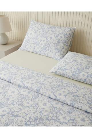 English Home Dyna Çift Kişilik Pike Takımı 200x220 Cm Mavi