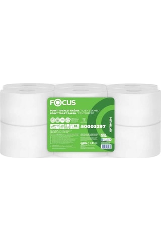 Focus Optimum İçten Çekmeli Mini Tuvalet Kağıdı 85 Mt 12 Rulo