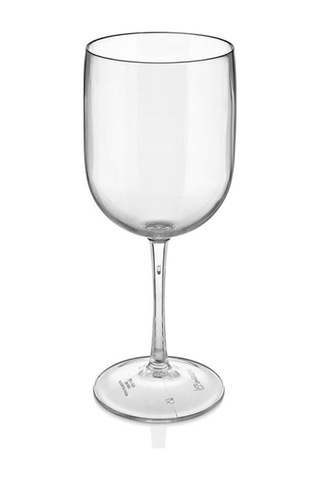 Kırılmız Çizilmez Şarap Bardağı 400 Ml Cam Gibi Şeffaf Polikarbon Şarap Kadehi Şeffaf